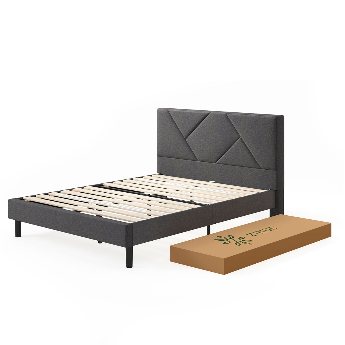 Base de Cama con Cabecera y Tapiz | Judy